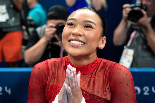 US gymnastics star craves ‘pho’ after completing competition at Paris Olympics