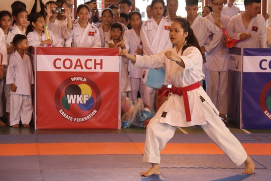 Thanh Hà lần đầu tổ chức Giải vô địch karate thanh, thiếu niên, nhi đồng mở rộng