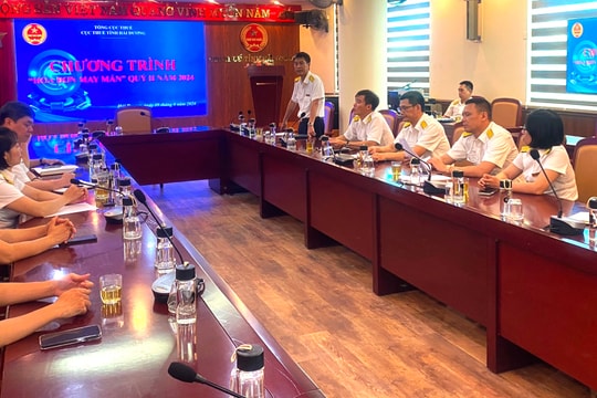 Hải Dương có 37/44 hóa đơn may mắn trong quý I/2024 không được trao thưởng