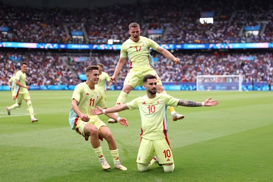 Hạ Pháp 5-3, Tây Ban Nha giành huy chương vàng Olympic 2024