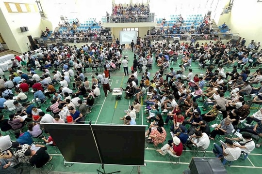 Hơn 100 triệu đồng một m2 đất đấu giá huyện ven Hà Nội