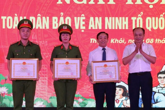 Phường Thạch Khôi (TP Hải Dương) duy trì, phát huy hiệu quả 46 mô hình về an ninh, trật tự