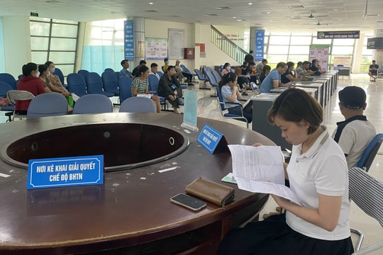 Người nộp hồ sơ hưởng trợ cấp thất nghiệp ở Hải Dương tăng 106%