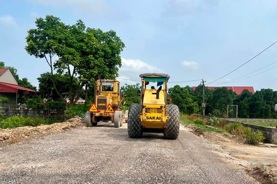 Không kinh phí bồi thường, dự án đường huyện 195 ở Thanh Miện vẫn bảo đảm tiến độ giải phóng mặt bằng