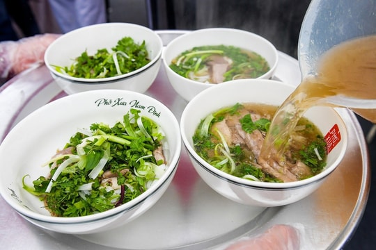 Phở Nam Định và mì Quảng trở thành Di sản văn hóa phi vật thể quốc gia