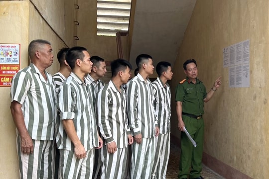 Công an tỉnh Hải Dương tuyên truyền điều kiện được đặc xá cho phạm nhân