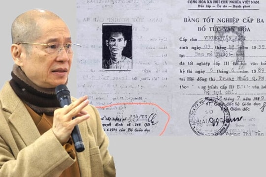 Bộ Giáo dục và Đào tạo: Có căn cứ để khẳng định ông Thích Chân Quang dùng bằng cấp 3 giả