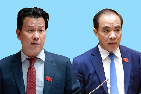 Cho thôi nhiệm vụ đại biểu Quốc hội với ông Đặng Quốc Khánh và Chẩu Văn Lâm