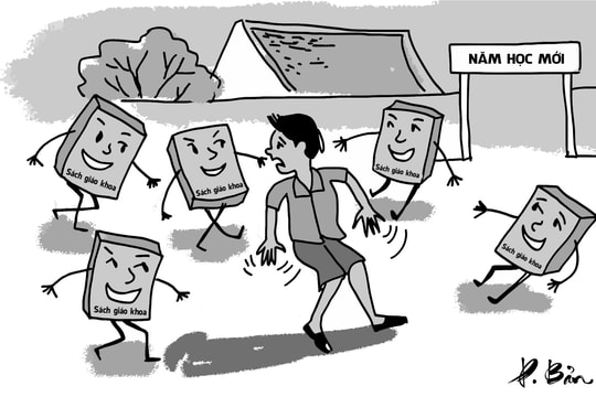 Hoa mắt vì sách giáo khoa