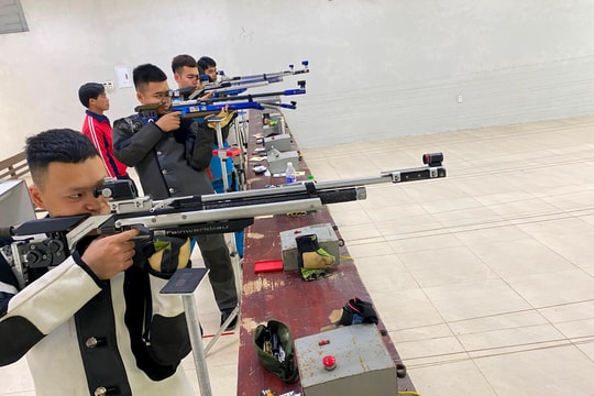 Hải Dương cử 9 xạ thủ tranh Giải vô địch bắn súng trẻ quốc gia