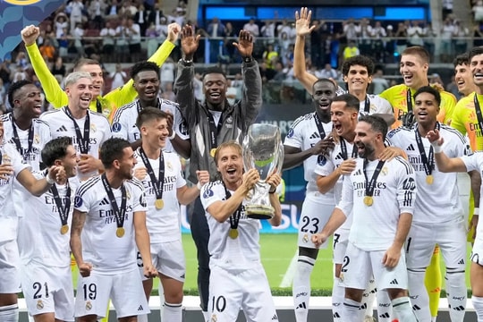 Mbappe ghi bàn, Real Madrid đoạt Siêu cup châu Âu