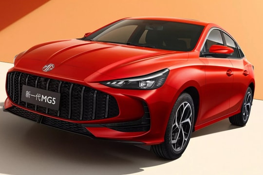 MG5 bản nâng cấp giữa vòng đời ra mắt tại Trung Quốc
