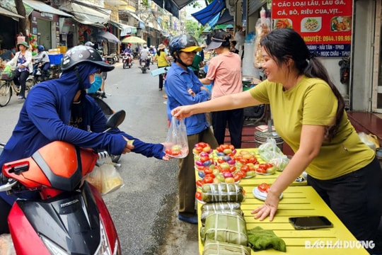 Đa dạng đồ cúng rằm tháng 7 ở Hải Dương
