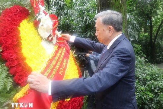 Tổng Bí thư, Chủ tịch nước Tô Lâm thăm trụ sở Hội Việt Nam Cách mạng Thanh niên