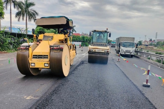 Dự kiến sửa chữa xong mặt quốc lộ 5 đoạn qua Kim Thành (Hải Dương) dịp Quốc khánh 2/9