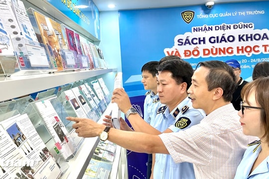 Giúp người tiêu dùng nhận diện sách giáo khoa và đồ dùng học tập chính hãng