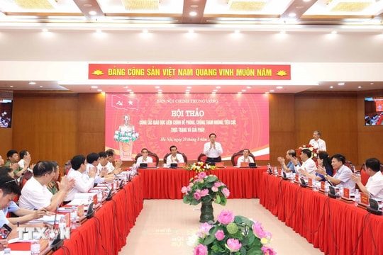 Giáo dục liêm chính cho người nắm quyền lực để phòng ngừa tham nhũng