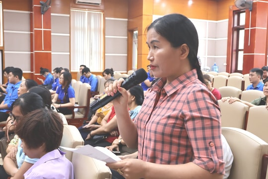 Phụ nữ, thanh niên Bình Giang kiến nghị nhiều vấn đề về việc làm