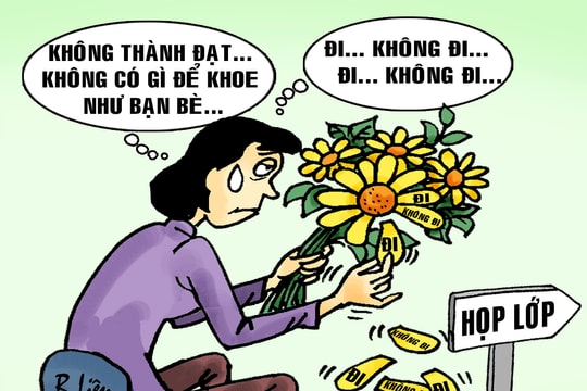 Đắn đo họp lớp