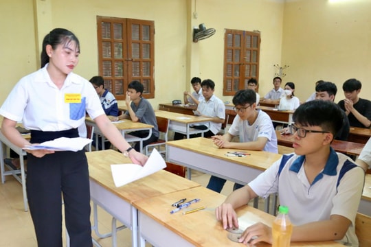 226 thí sinh Hải Dương thi chọn đội tuyển học sinh giỏi quốc gia