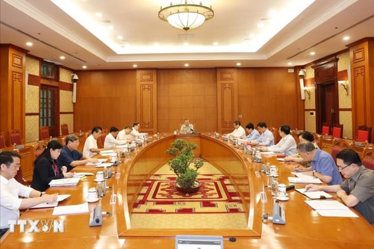Tổng Bí thư, Chủ tịch nước Tô Lâm chủ trì họp Tiểu ban Nhân sự Đại hội XIV