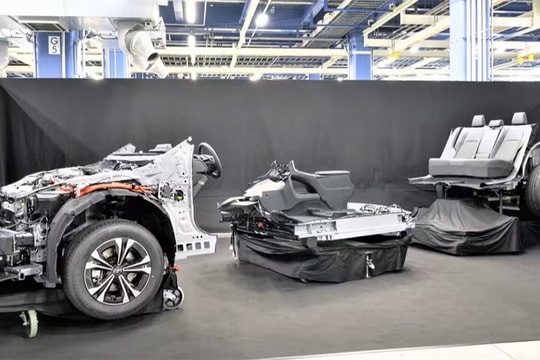 Toyota sắp thử nghiệm máy đúc ô tô khổng lồ