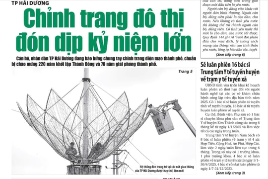 Xem gì trên báo Hải Dương ngày 23/8?