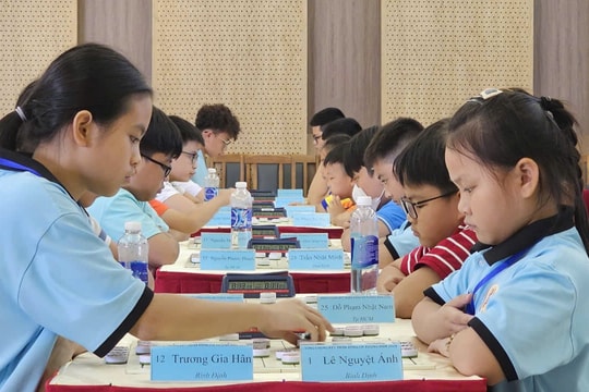 38 vận động viên nhí tranh tài tại chung kết Thần đồng cờ tướng Việt Nam 2024