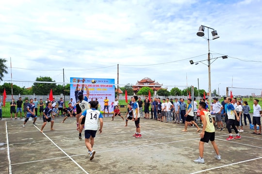 Cẩm Hoàng vô địch Giải bóng chuyền “Bông lúa vàng” Cúp Agribank huyện Cẩm Giàng