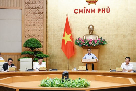 Thủ tướng chủ trì phiên họp Chính phủ chuyên đề pháp luật tháng 8