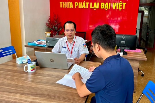 Các văn phòng thừa phát lại ở Hải Dương thực hiện tăng 560 việc so với cùng kỳ