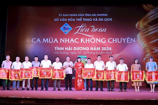 Hơn 700 diễn viên, nghệ sĩ không chuyên ở Hải Dương tham gia Liên hoan “Ca múa nhạc không chuyên” năm 2024