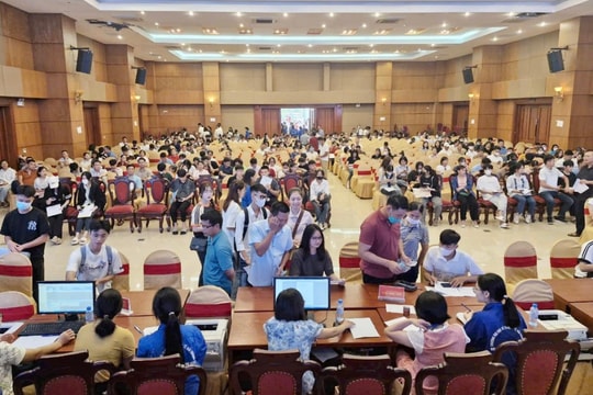 Trường Đại học Kỹ thuật y tế Hải Dương có 99% số thí sinh trúng tuyển nhập học