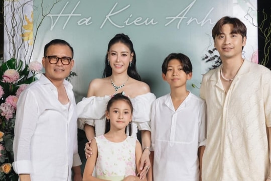 Hoa hậu Hà Kiều Anh tuổi 48 hạnh phúc viên mãn