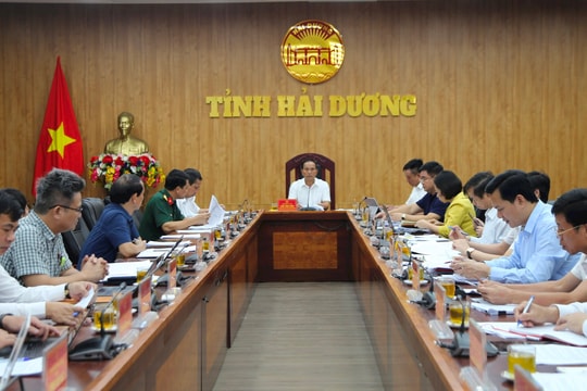 Quyền Chủ tịch UBND tỉnh Hải Dương Lưu Văn Bản yêu cầu trước ngày 15/9 phải rà soát cụ thể các dự án chậm tiến độ trên địa bàn