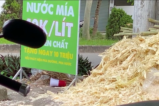 Ám ảnh quảng cáo “Nước mía nguyên chất, 10 nghìn 1 lít”