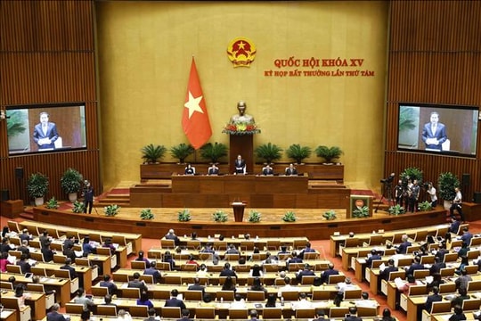 Quốc hội khai mạc kỳ họp bất thường xem xét công tác nhân sự Tòa án, Viện Kiểm sát nhân dân tối cao và Chính phủ theo thẩm quyền