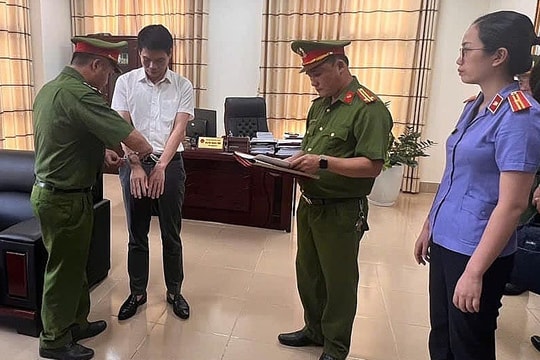 Phó Giám đốc Sở Công thương Lai Châu bị bắt