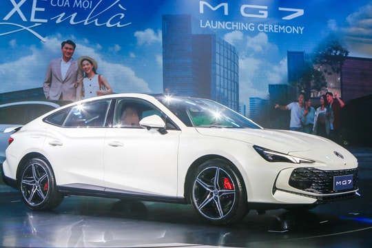 MG7 - sedan phong cách thể thao ra mắt, giá từ 738 triệu đồng