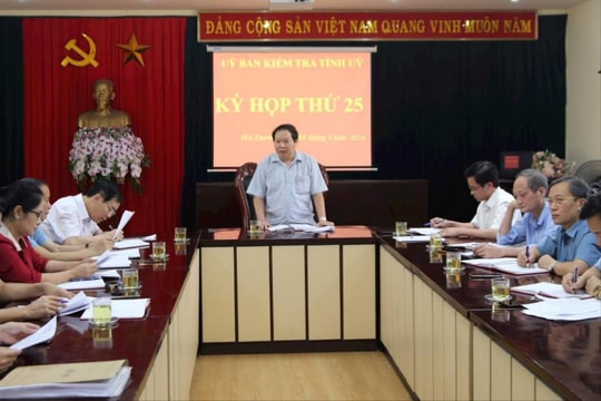 Kỷ luật một số tập thể, cá nhân tại Hội Liên hiệp phụ nữ tỉnh Hải Dương