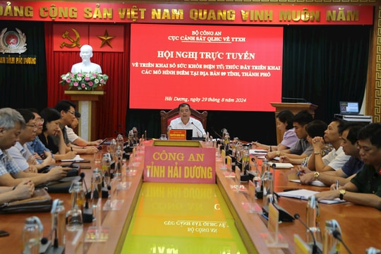Hải Dương đăng ký đẩy mạnh triển khai sổ sức khỏe điện tử và các mô hình điểm để phục vụ người dân