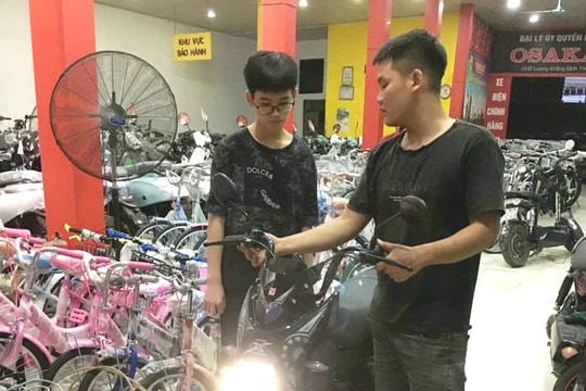 Thị trường xe đạp điện, xe máy điện ở Hải Dương ảm đạm trong tháng cô hồn