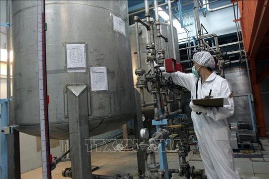 Iran vẫn tiếp tục làm giàu uranium lên gần mức đủ để chế tạo vũ khí hạt nhân