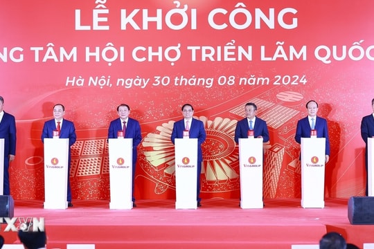 Khởi công Trung tâm Hội chợ Triển lãm Quốc gia - "kỳ quan mới" của Hà Nội