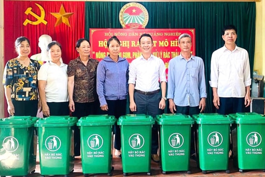 Hơn 13% số hộ dân ở Hải Dương thực hiện phân loại rác thải tại nguồn