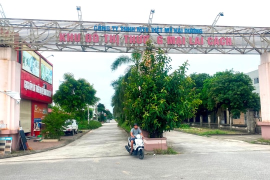 Ngổn ngang khu đô thị thương mại Lai Cách (Cẩm Giàng)