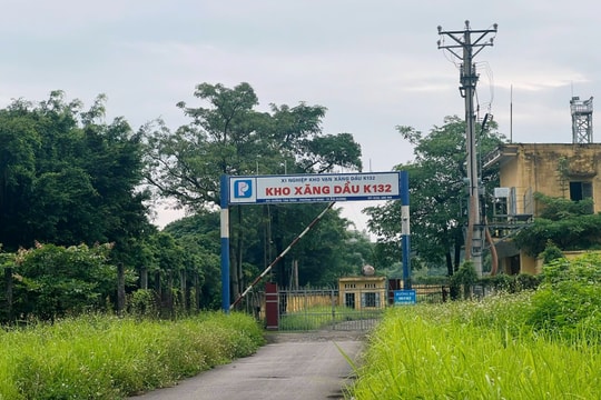 Sớm bàn giao quỹ đất kho xăng dầu K132 cho TP Hải Dương