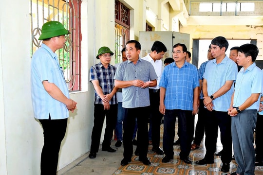 Đồng chí Bí thư Tỉnh ủy Hải Dương Trần Đức Thắng: Tuyệt đối không chủ quan, lơ là trước bão số 3