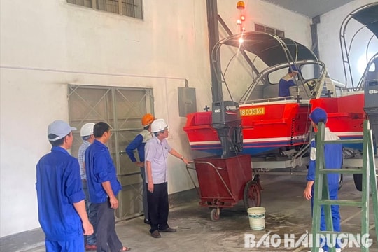 Cục Dự trữ Nhà nước khu vực Hải Hưng sẵn sàng cấp xuất hàng hóa khi có lệnh để ứng phó bão số 3