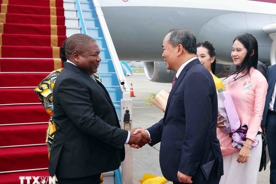 Tổng thống Cộng hòa Mozambique và phu nhân bắt đầu thăm chính thức Việt Nam